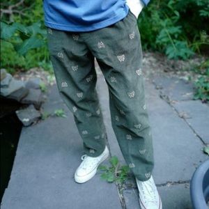 Urban Outfitters Embroidered Corduroy Joggers